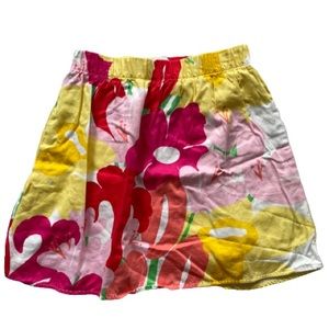 Lilly Pulitzer Flower Skirt Sz XS